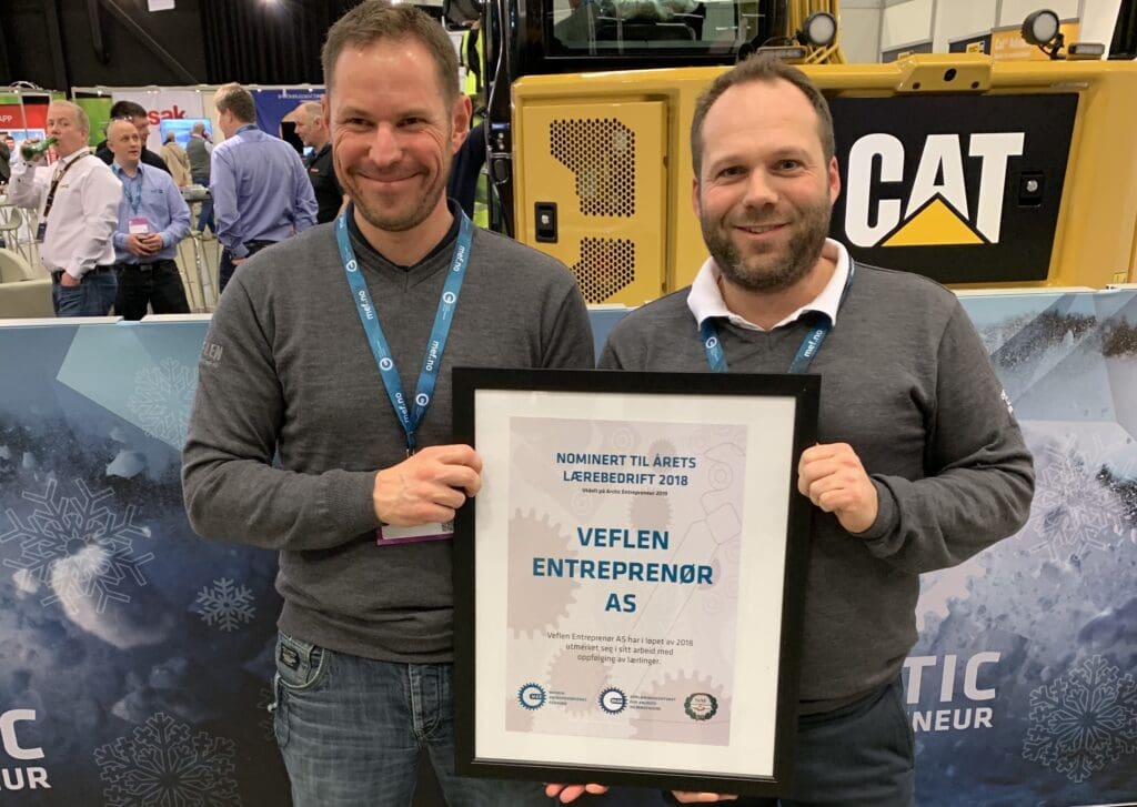 Kjetil og Hans Otto på Arctic Entrepreneur 2019