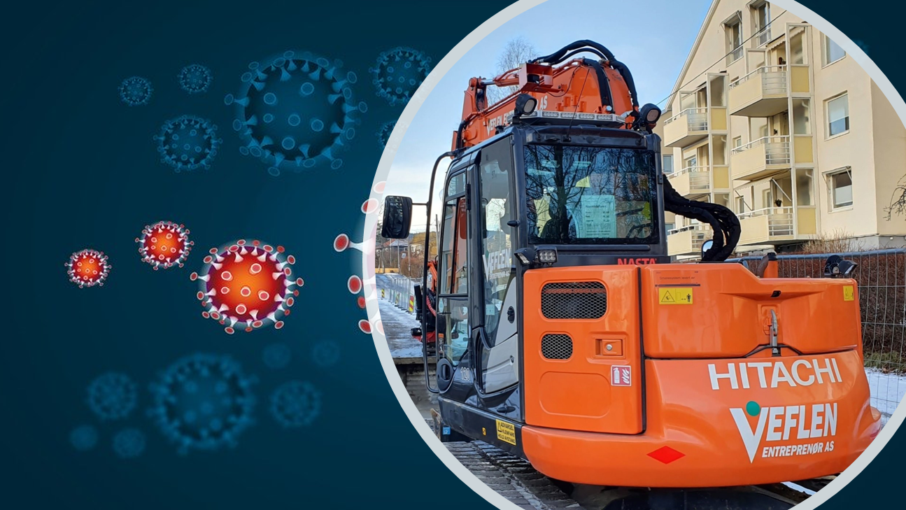 Veflen Entreprenør holder driften i gang tross Koronaviruset