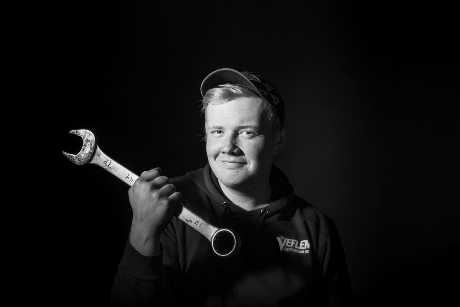 Bildet viser Marvin Moen