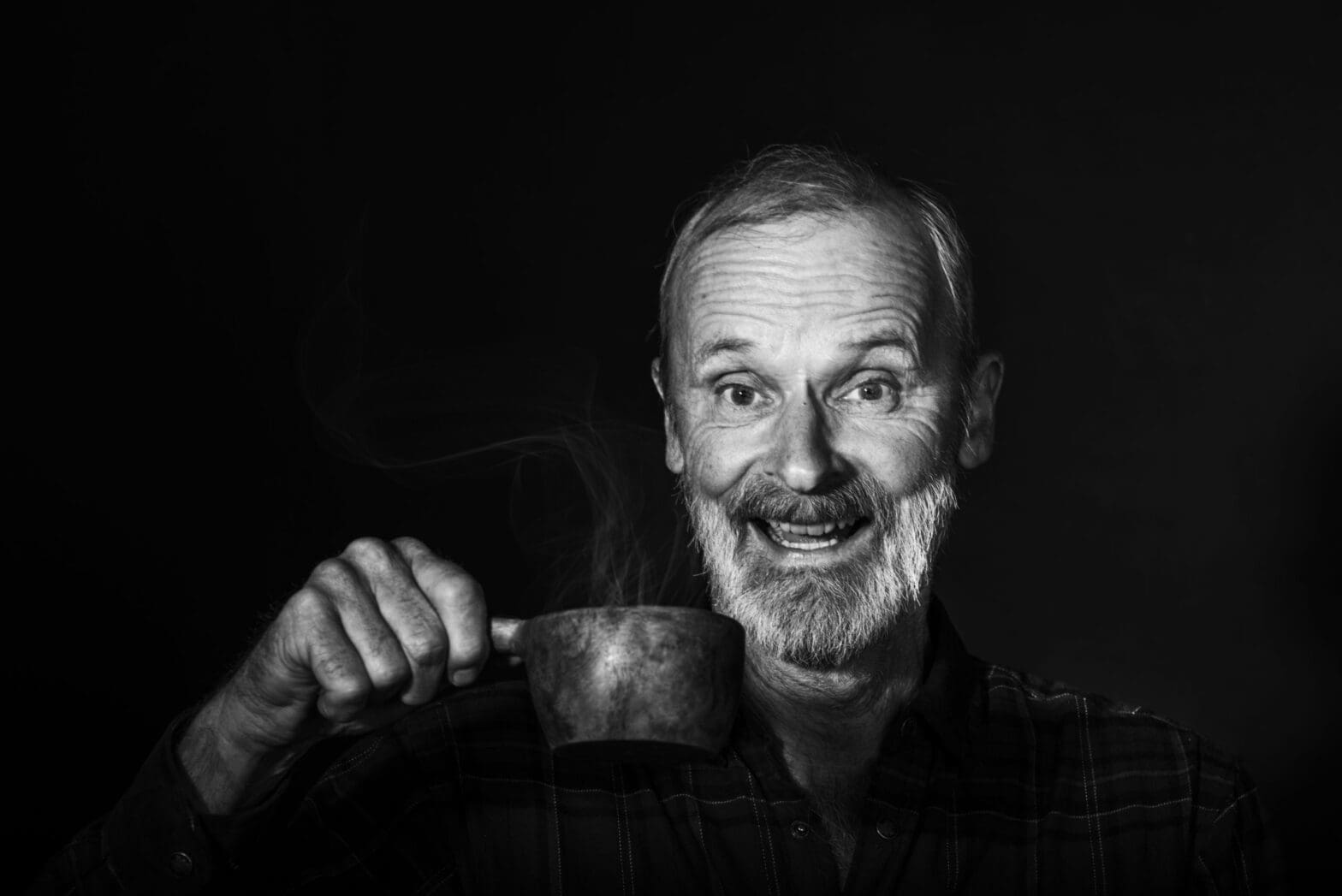 Bildet viser Hans Erik Larsen