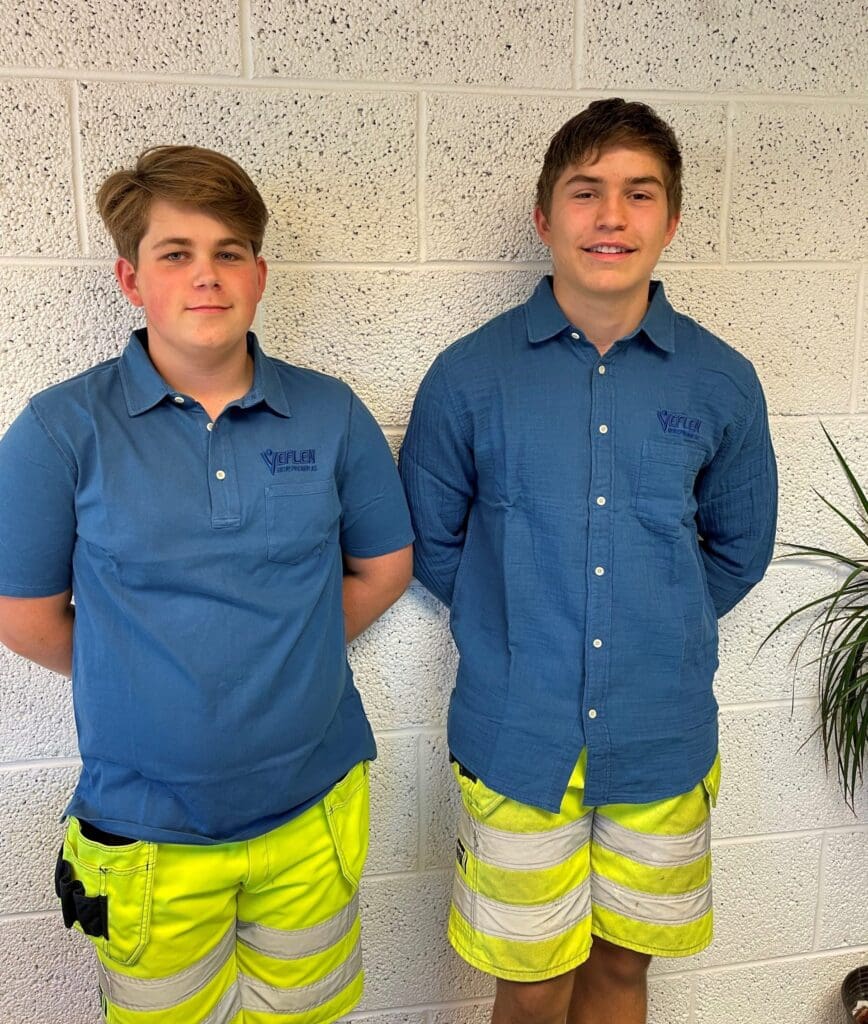 Max Carstens-Svärd og Herman Veflen i nytt profiltøy