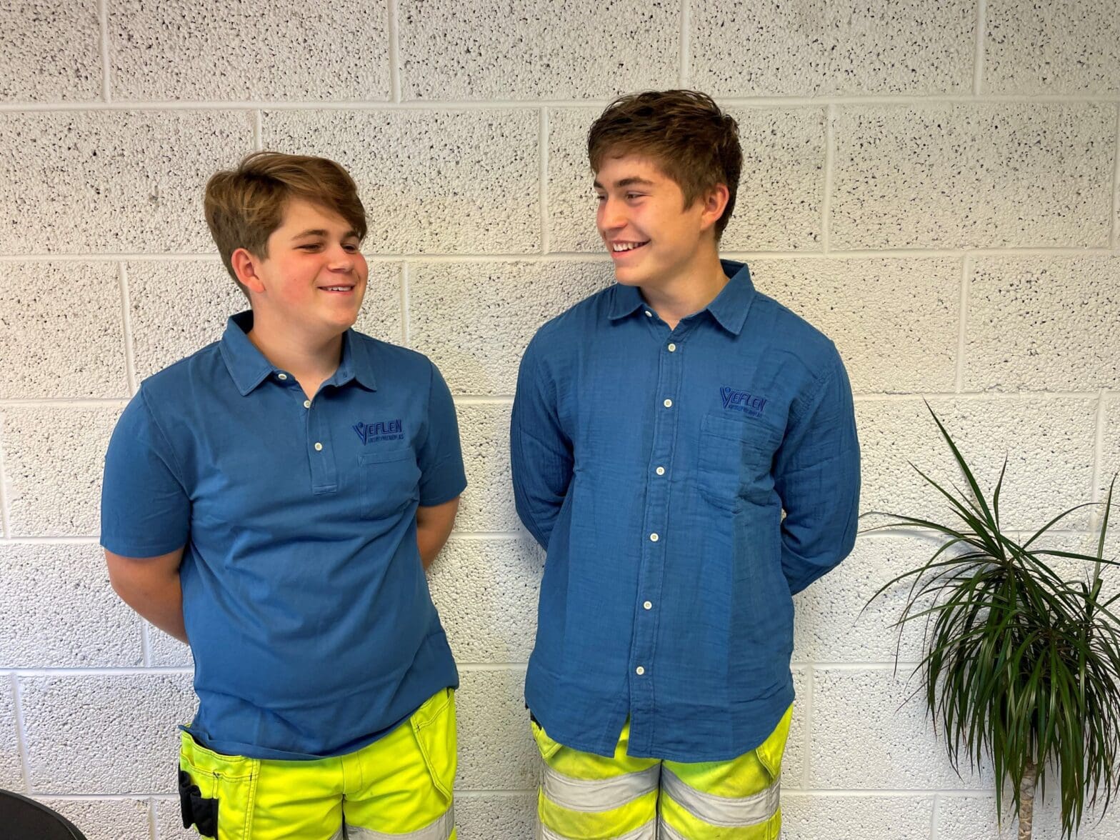 Max Carstens-Svärd og Herman Veflen i nytt profiltøy