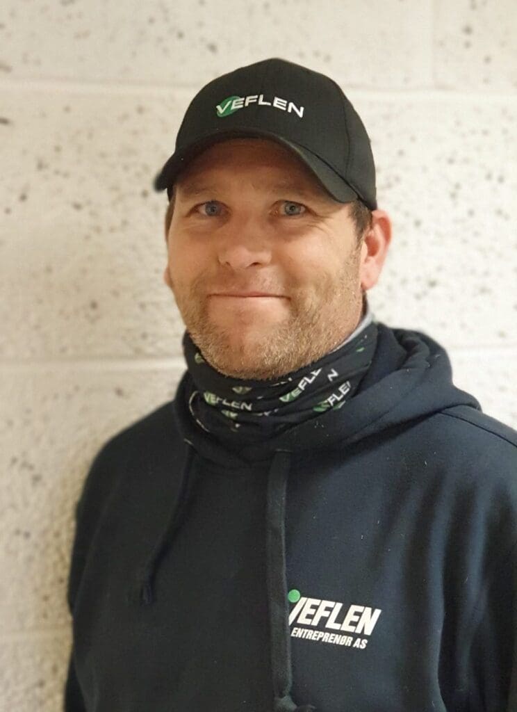 Jostein Christoffersen med ny caps og buff