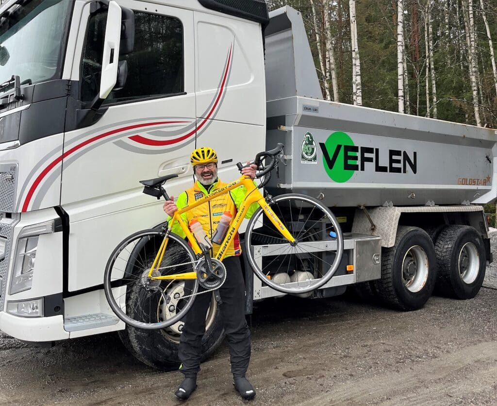 kaptein og primus motor for Team Rynkeby Innlandet, Ulf Inge Vien