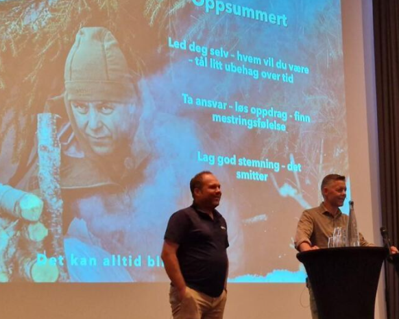 Hans Otto Veflen og «Kaptein» John Hammersmark